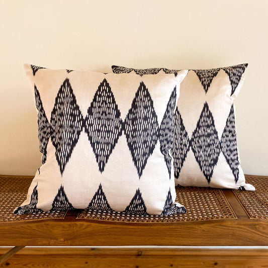 Silk Ikat Cushion Cover