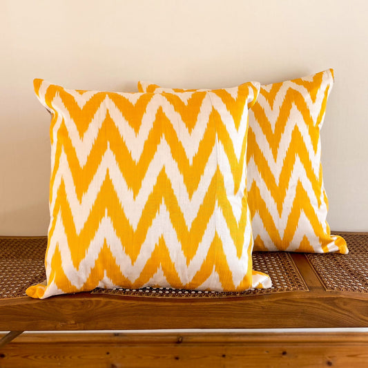 Silk Ikat Cushion Cover