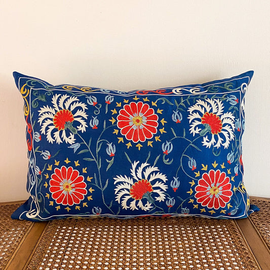 Silk Suzani Cushion Cover