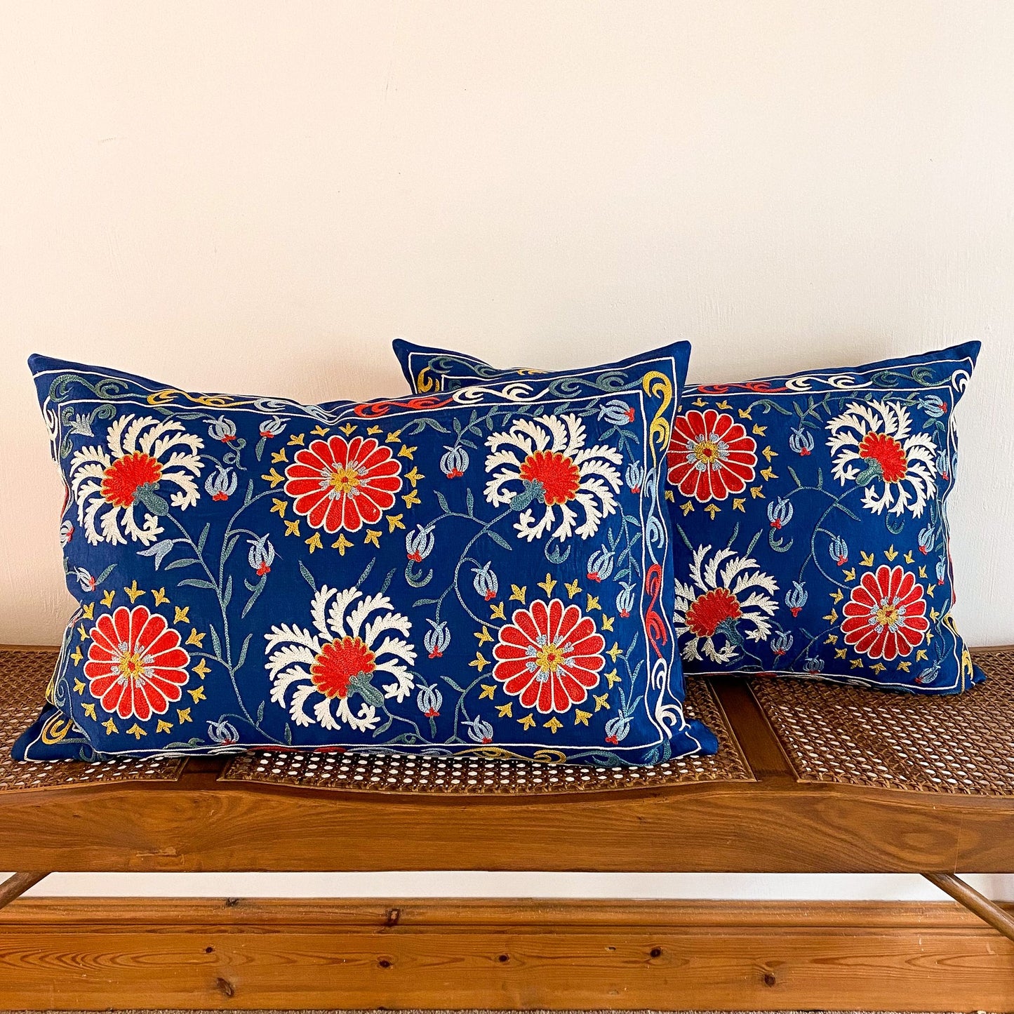 Silk Suzani Cushion Cover