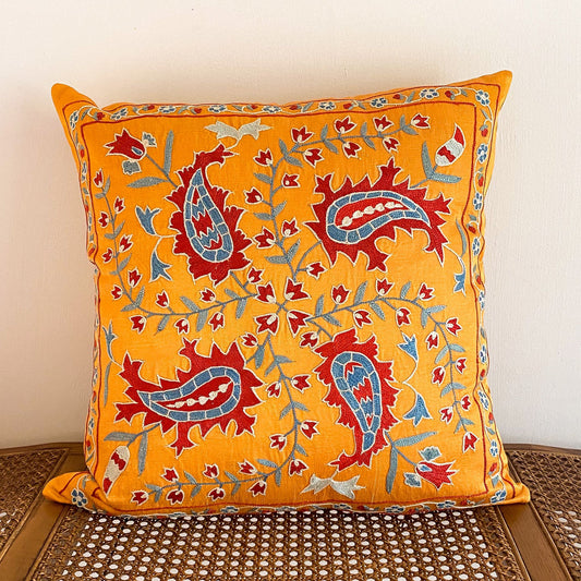 Silk Suzani Cushion Cover