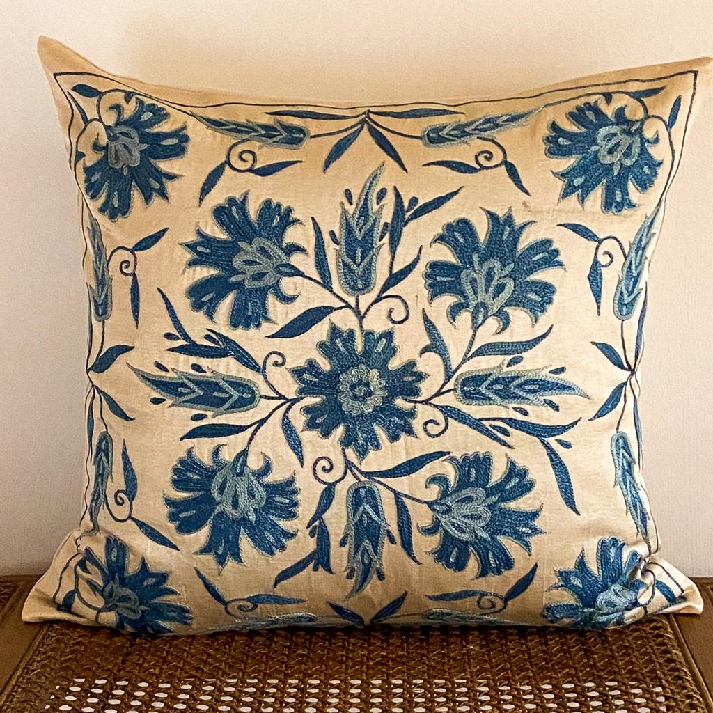 Silk Suzani Cushion Cover