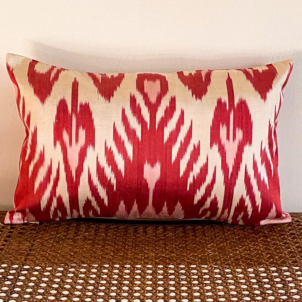 Silk Ikat Cushion Cover