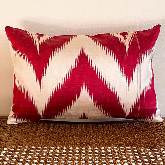 Silk Ikat Cushion Cover