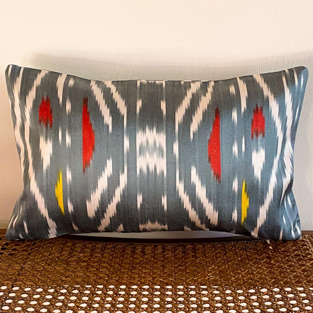 Silk Ikat Cushion Cover