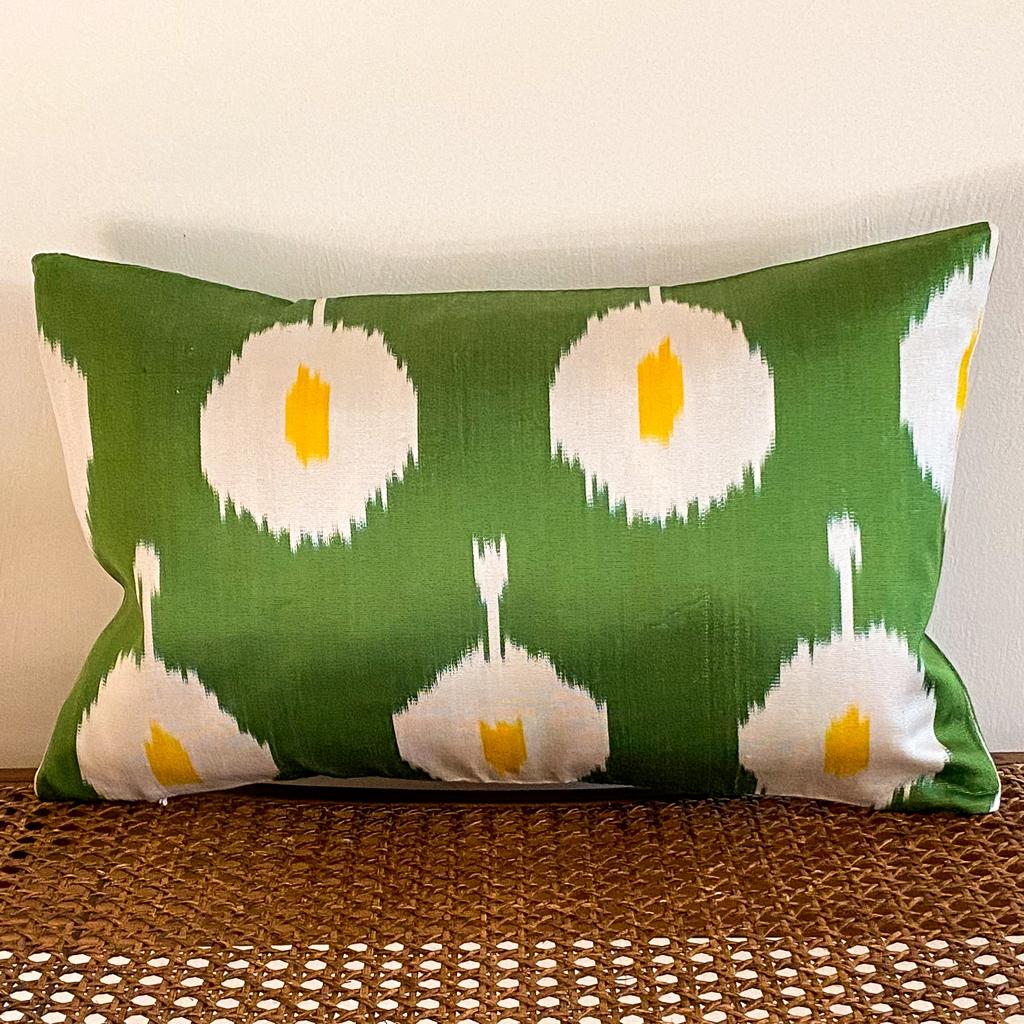 Silk Ikat Cushion Cover