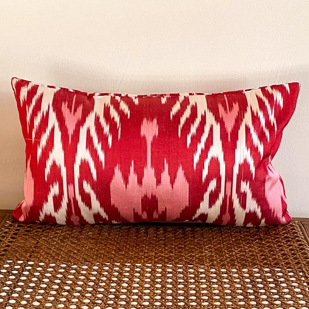 Silk Ikat Double Sided Cushion Cover