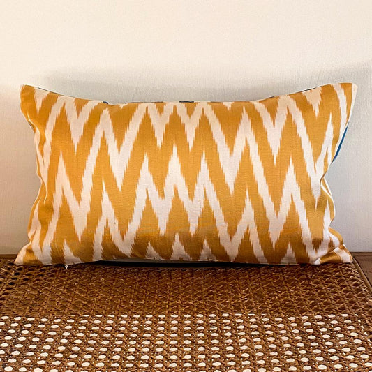 Silk Ikat Double Sided Cushion Cover