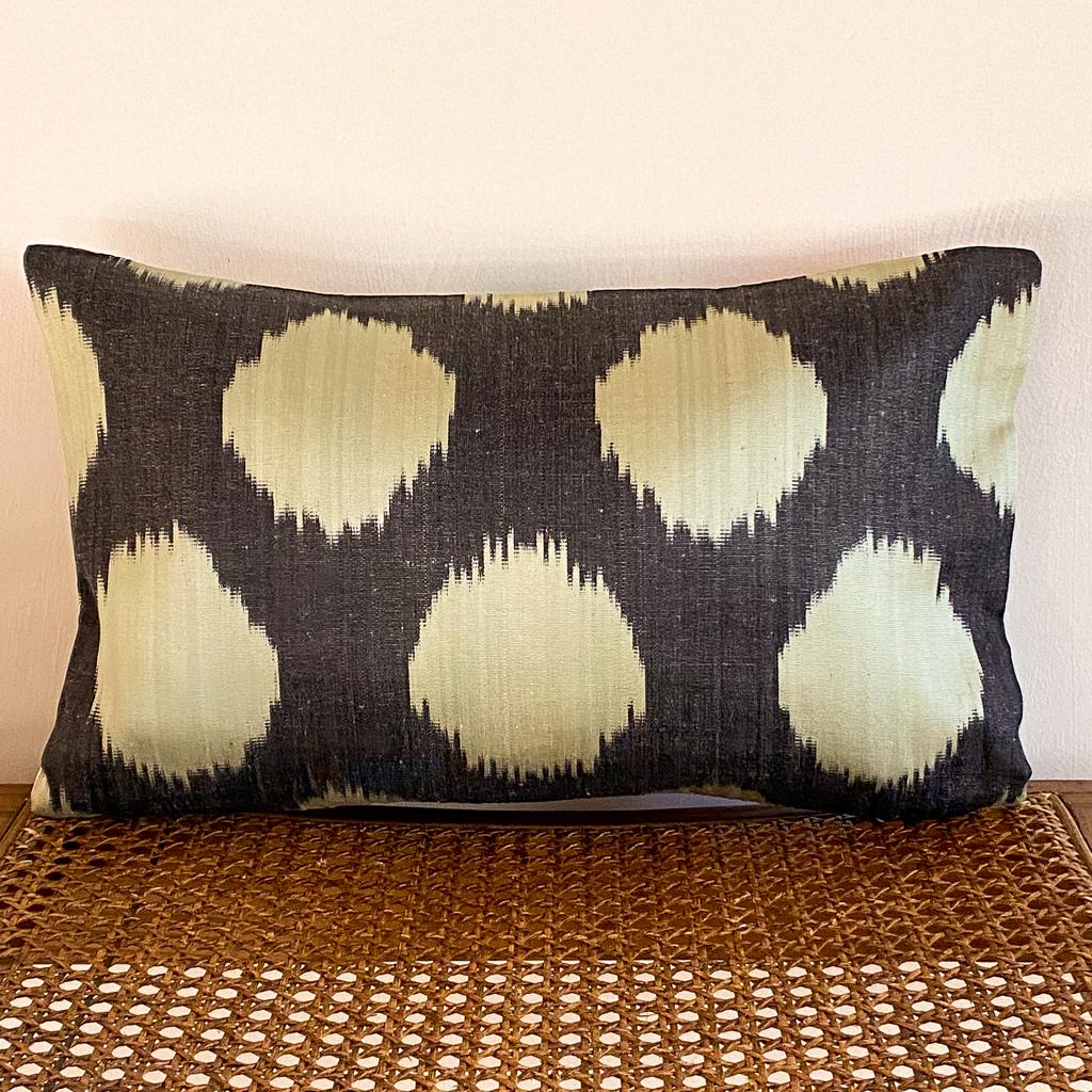 Silk Ikat Double Sided Cushion Cover